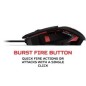 Acer Nitro Mouse (NMW120) Optisk Kabling Sort Rød